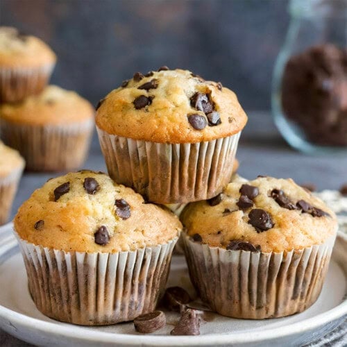 5-Ingredient Protein Muffins {20 grams} - The Big Man's World