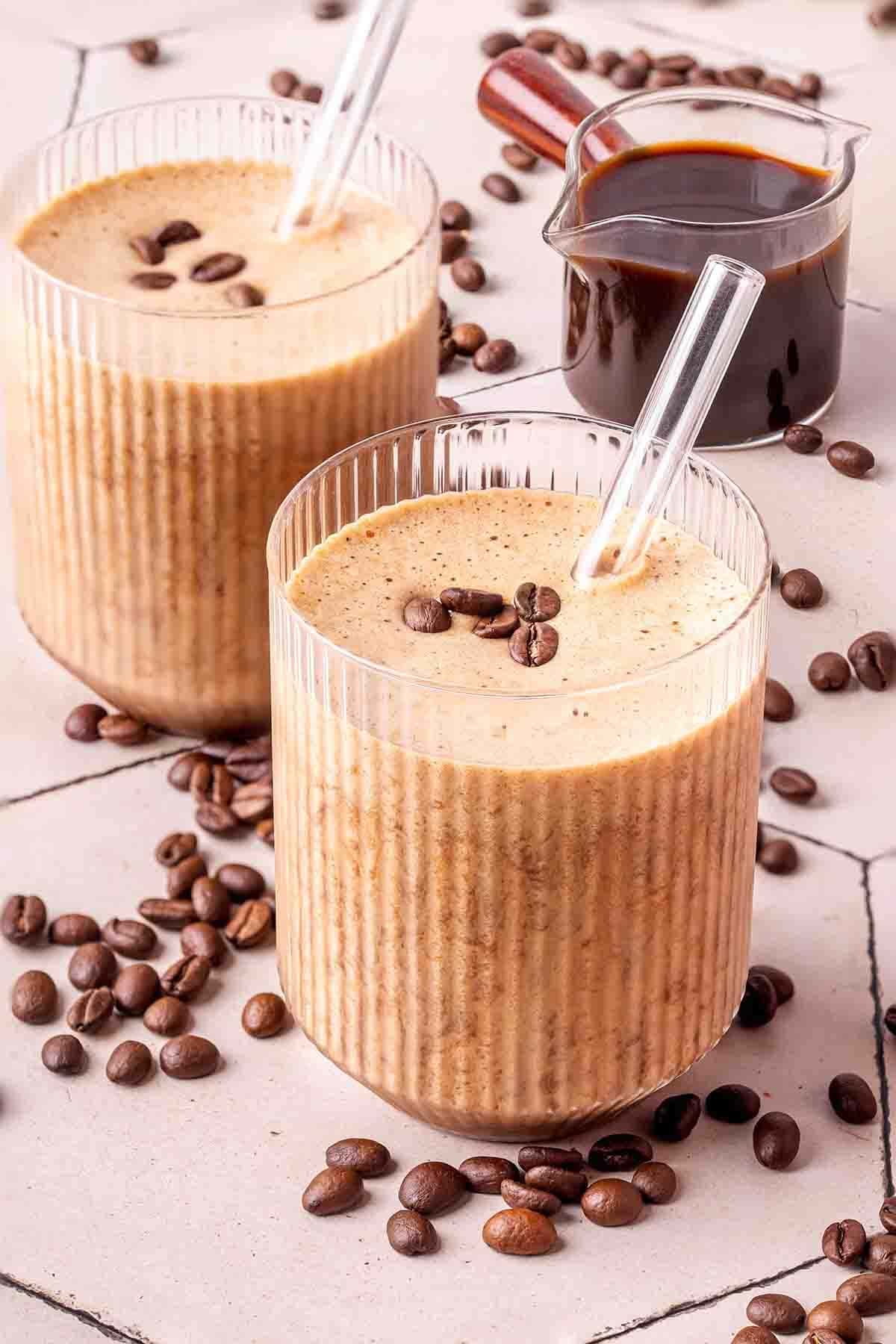 coffee protein shake.