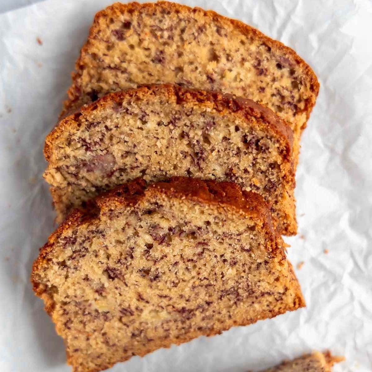 Eggless Banana Bread