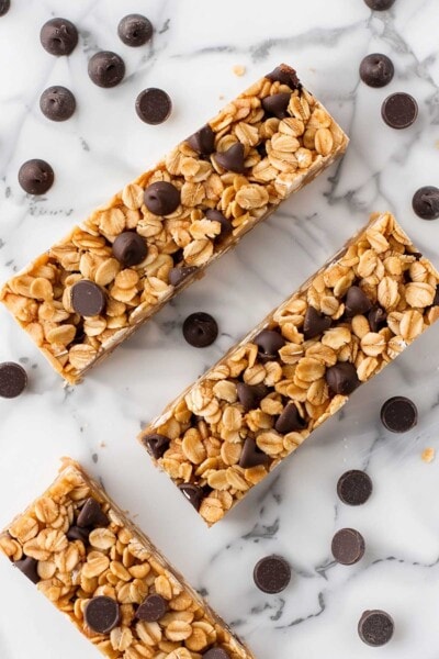 4-Ingredient Protein Granola Bars {20 grams} - The Big Man's World