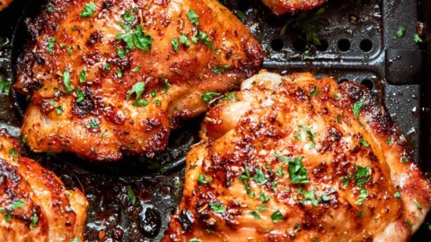 air fryer chicken thighs recipe.
