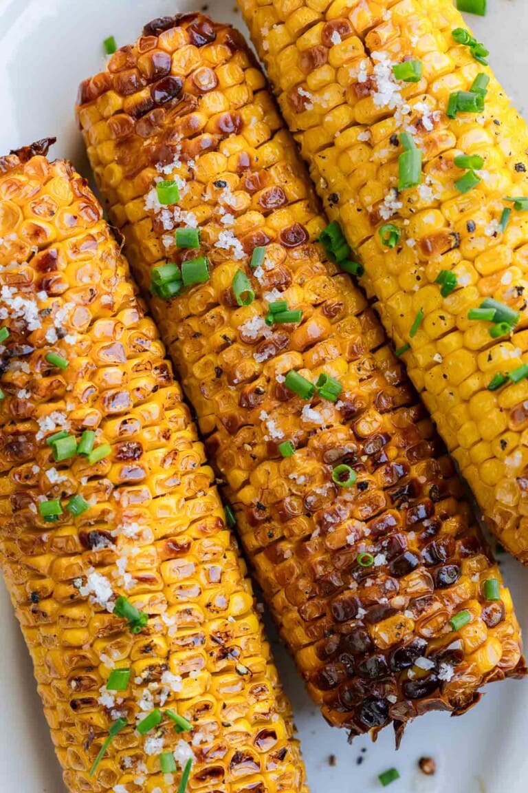 Air Fryer Corn On The Cob - The Big Man's World