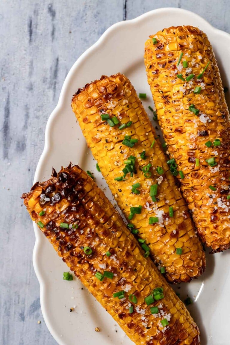 Air Fryer Corn On The Cob - The Big Man's World