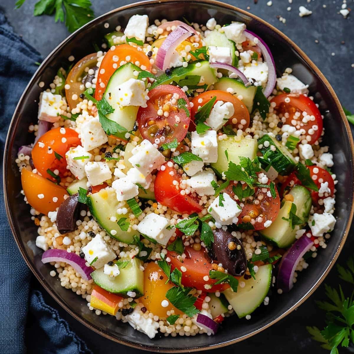 Greek Couscous Salad
