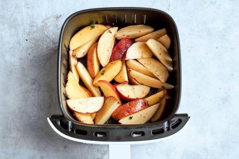 Air Fryer Potato Wedges Always Crispy - The Big Man's World