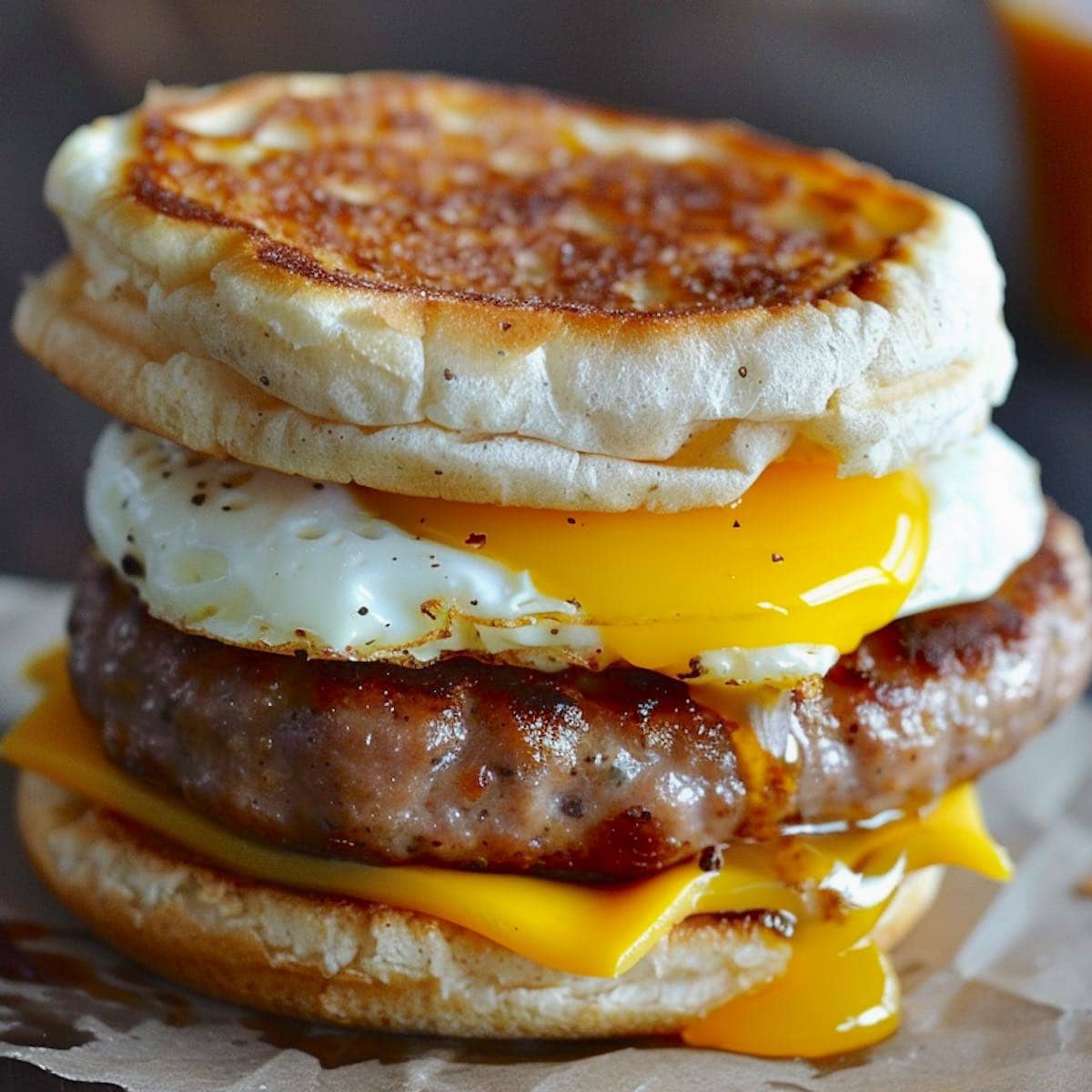 sausage mcmuffin recipe.