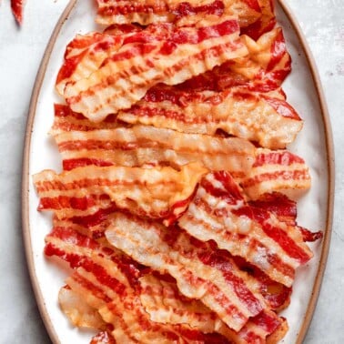 air fryer bacon recipe.