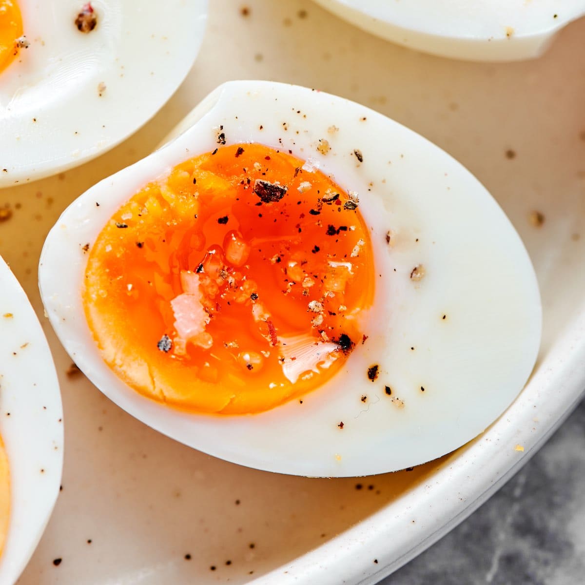 air fryer soft boiled eggs recipe.