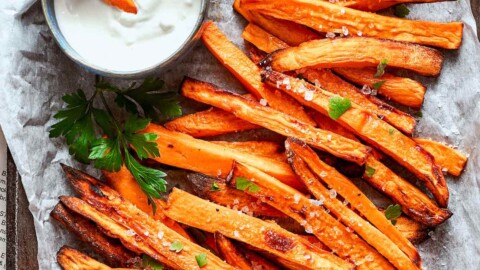 air fryer sweet potato fries recipe.