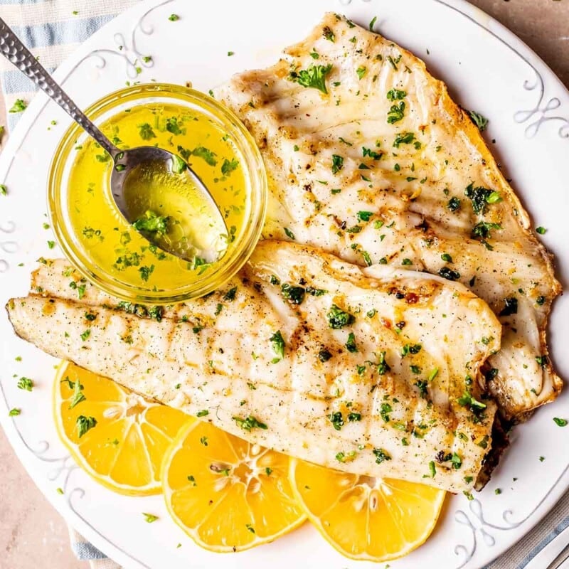 Pan-Seared Monkfish {Garlic Butter} - The Big Man's World