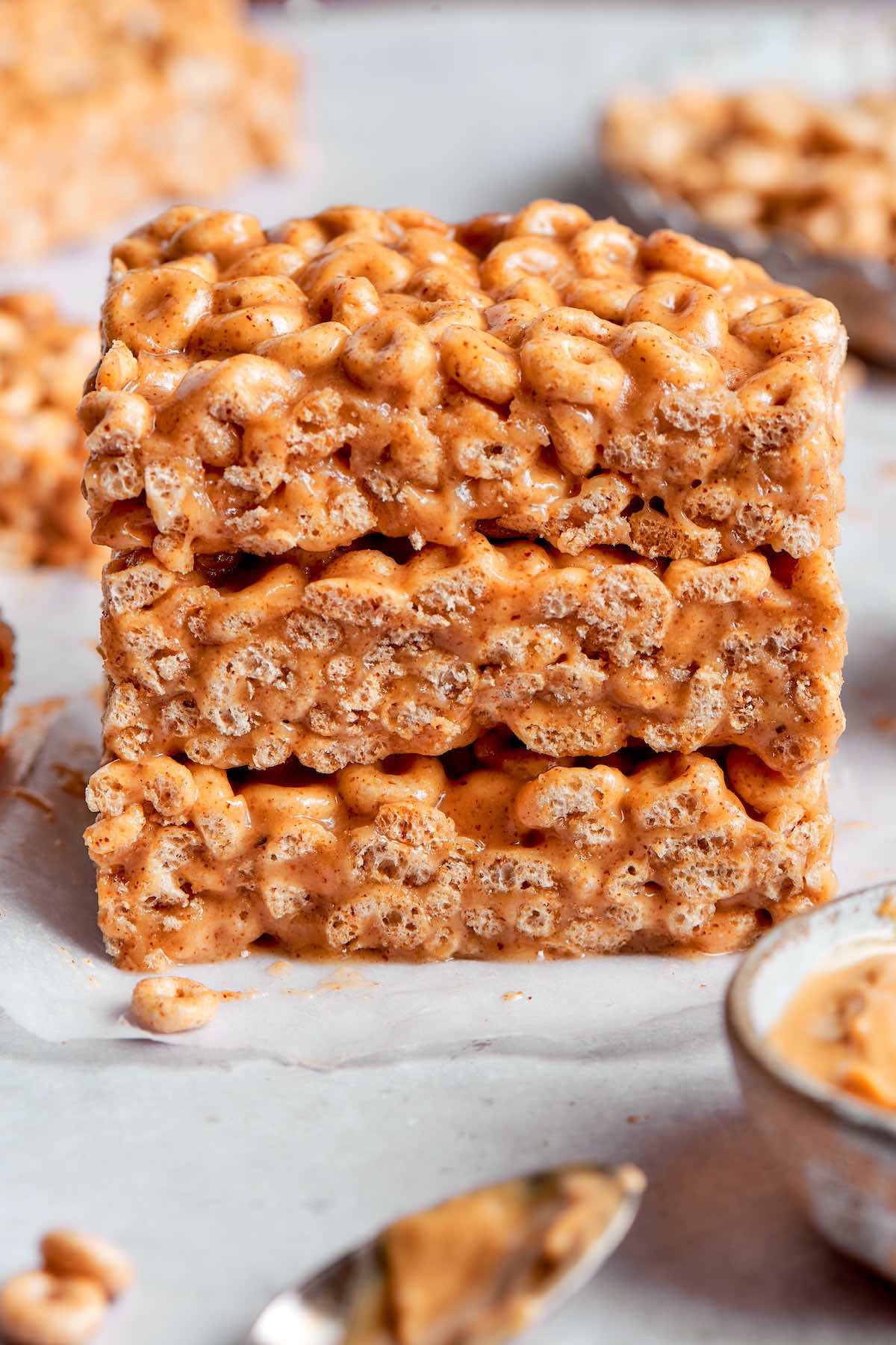 homemade cereal bars.