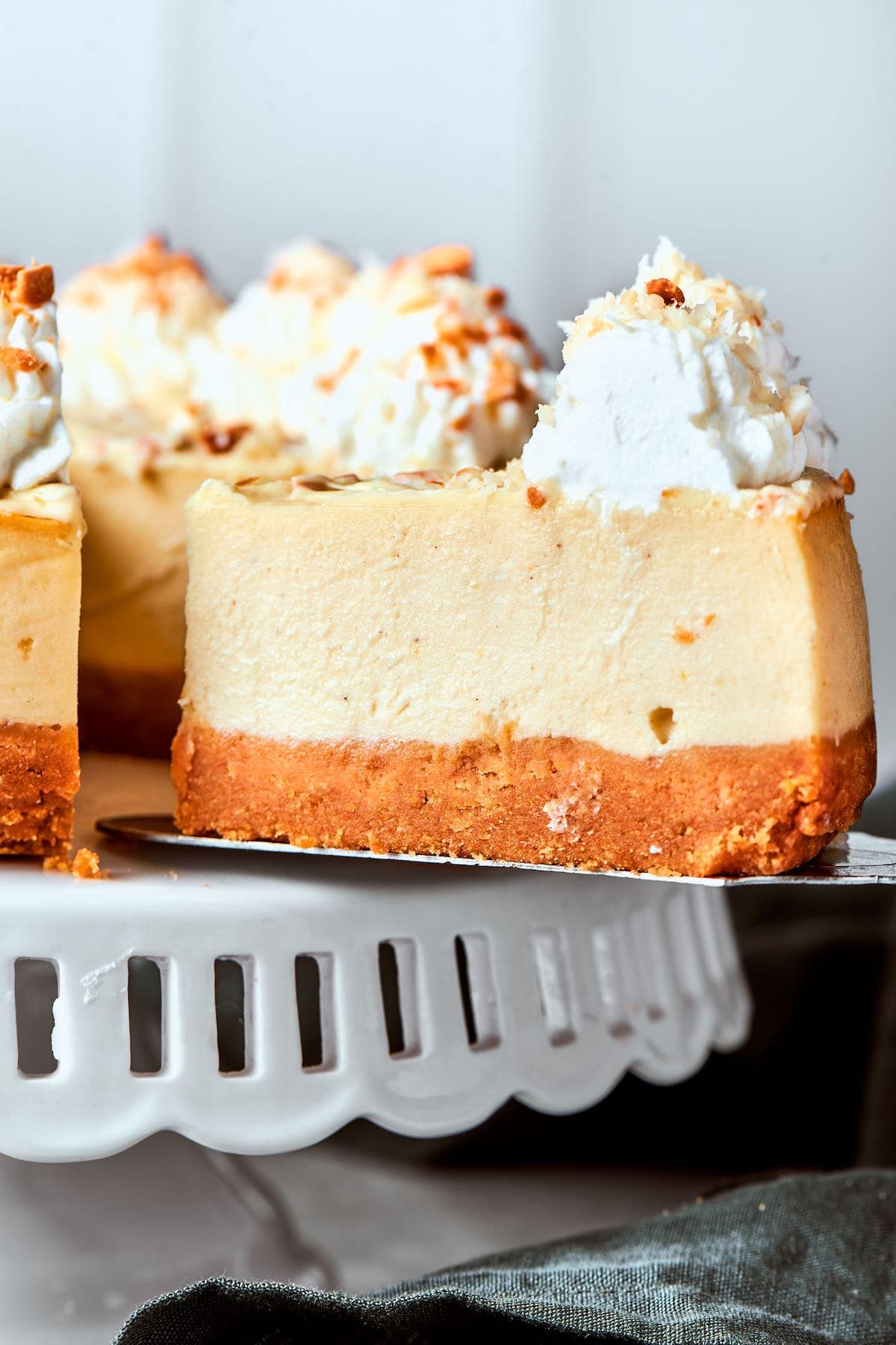 cottage cheese cheesecake.