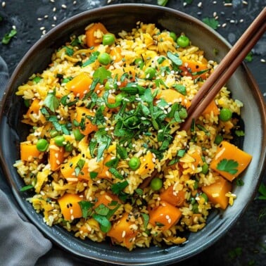 curry fried rice recipe.