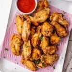 fried chicken wings recipe.