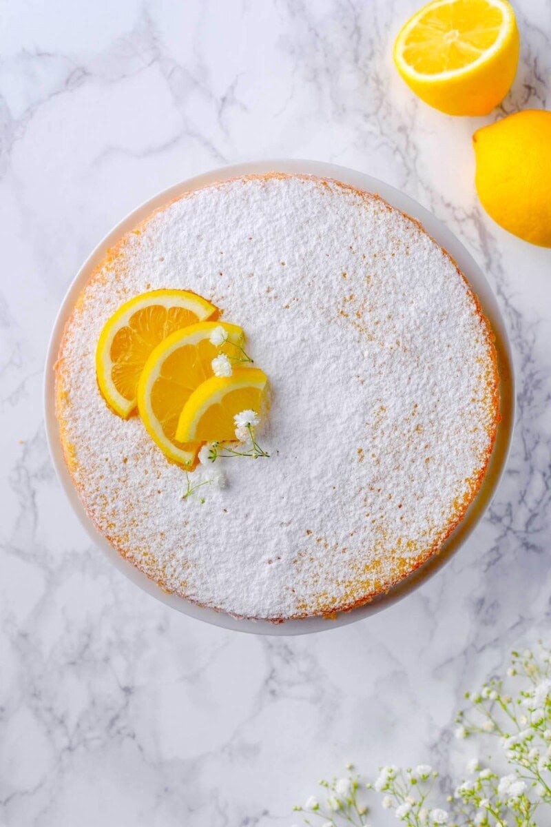 Lemon Olive Oil Cake - The Big Man's World