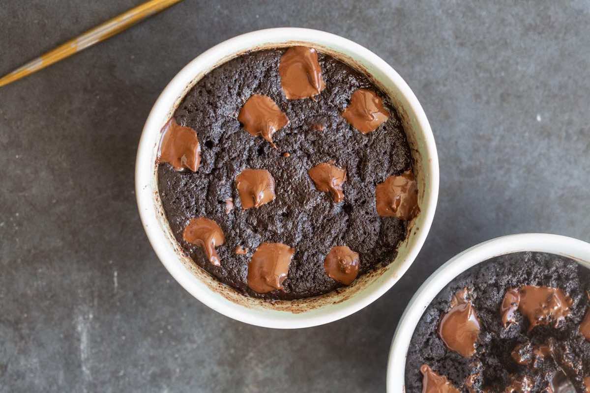 how to make air fryer brownies.