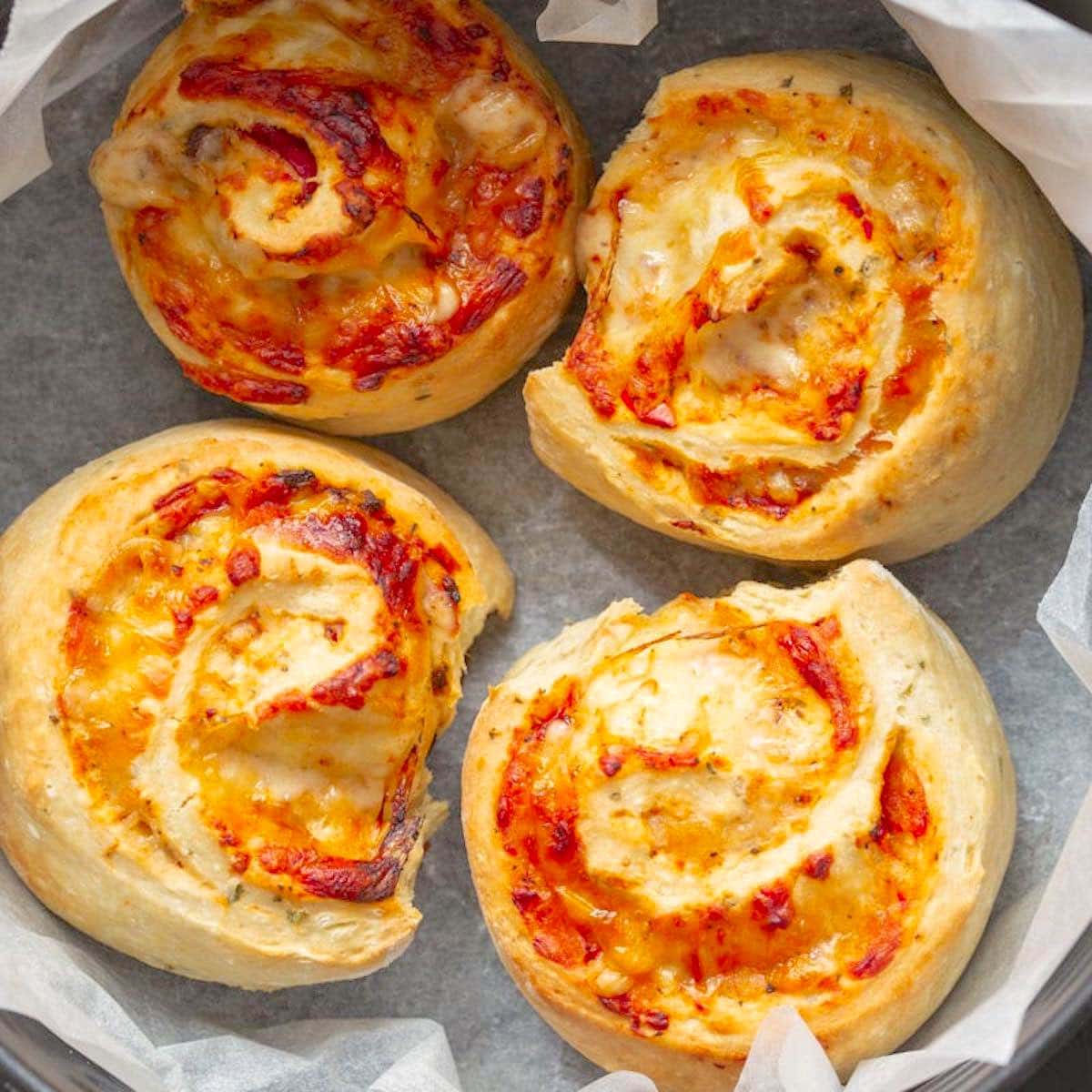 air fryer pizza rolls recipe.