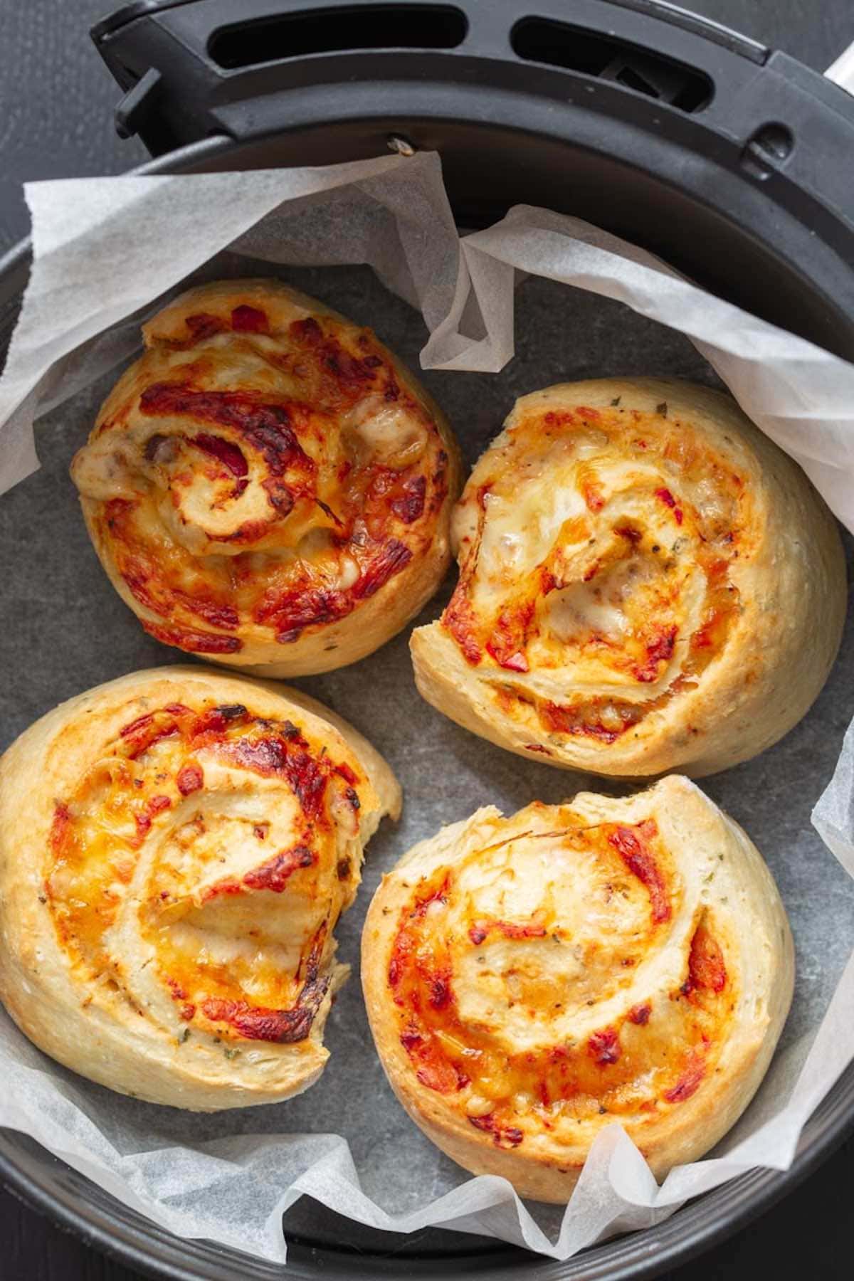 pizza rolls in air fryer.