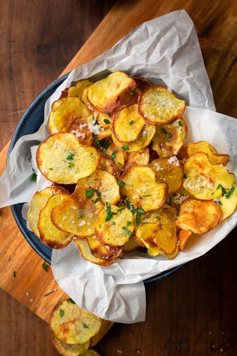 Air Fryer Potato Chips