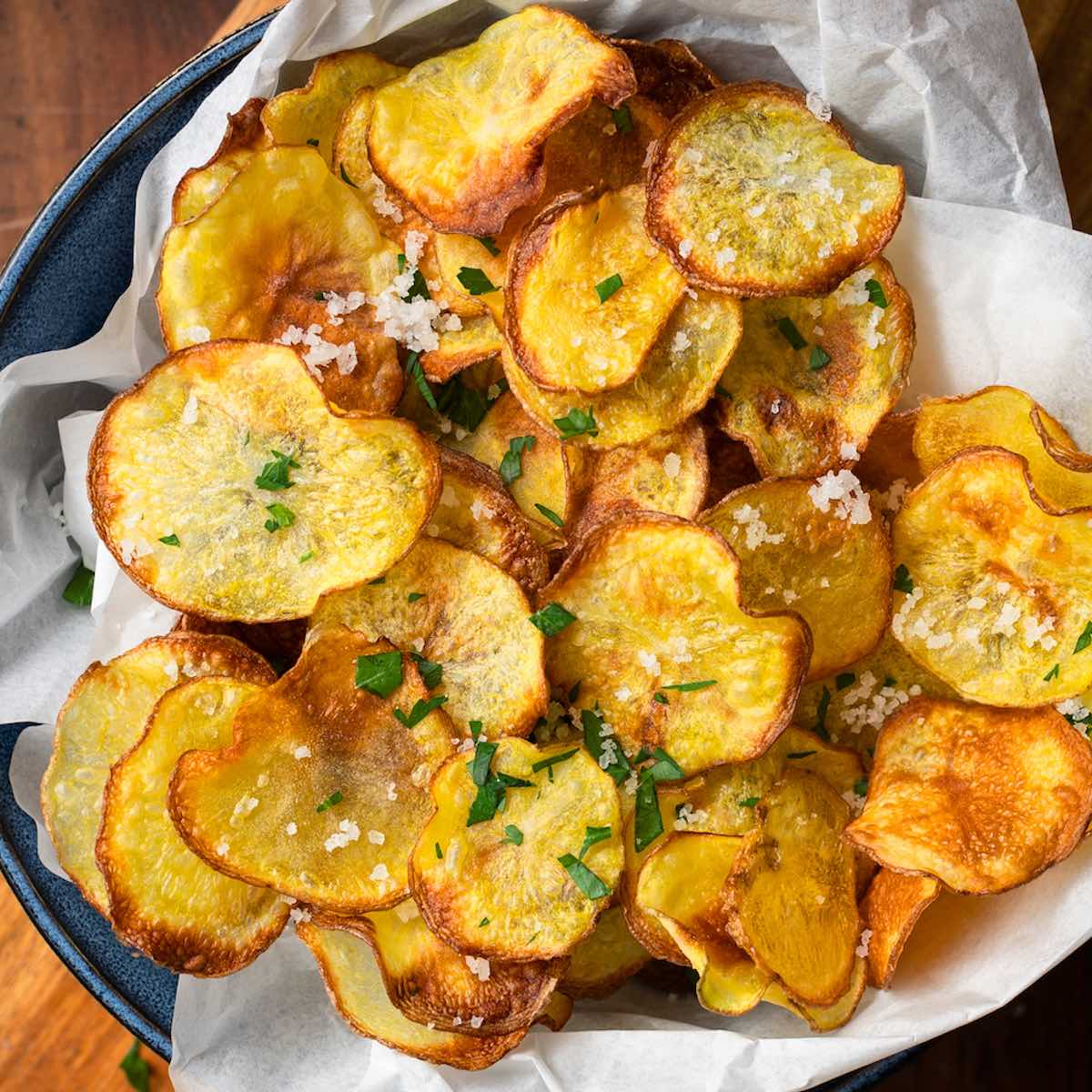 Air Fryer Potato Chips