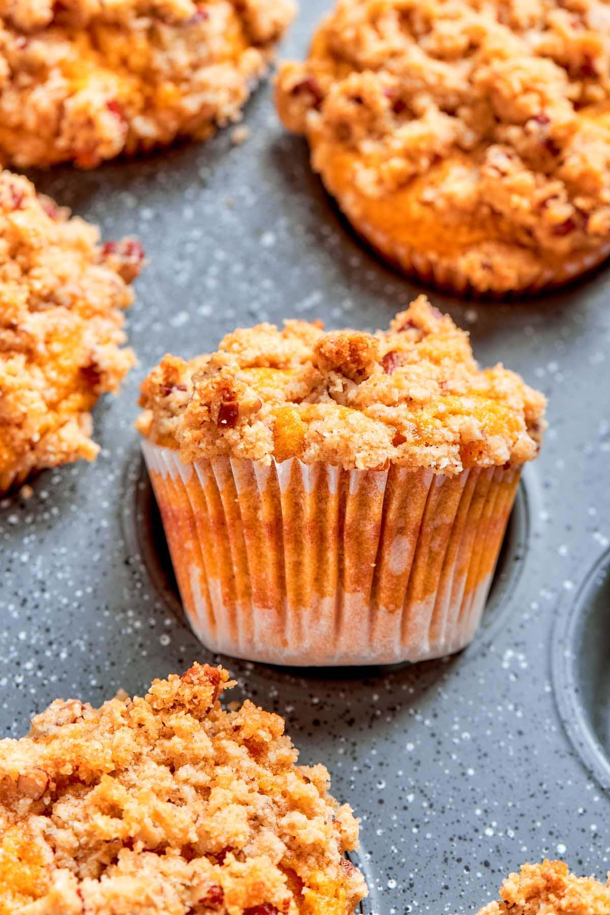 almond flour pumpkin muffins.