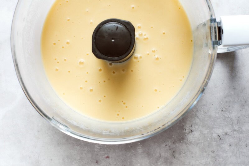 blended potato soup.