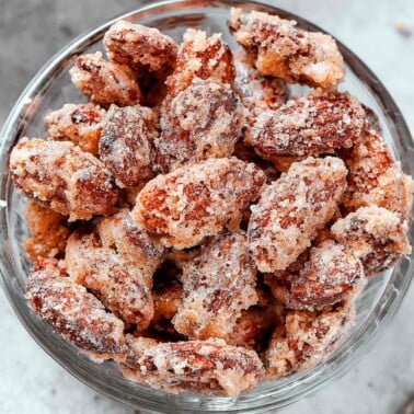 candied almonds recipe.