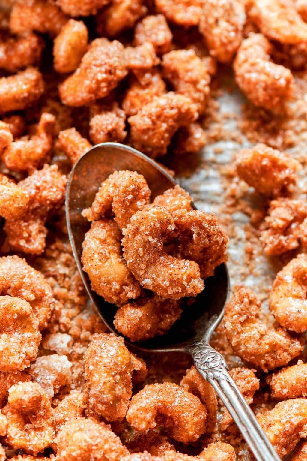 Candied Cashews {stovetop or oven} The Big Man's World