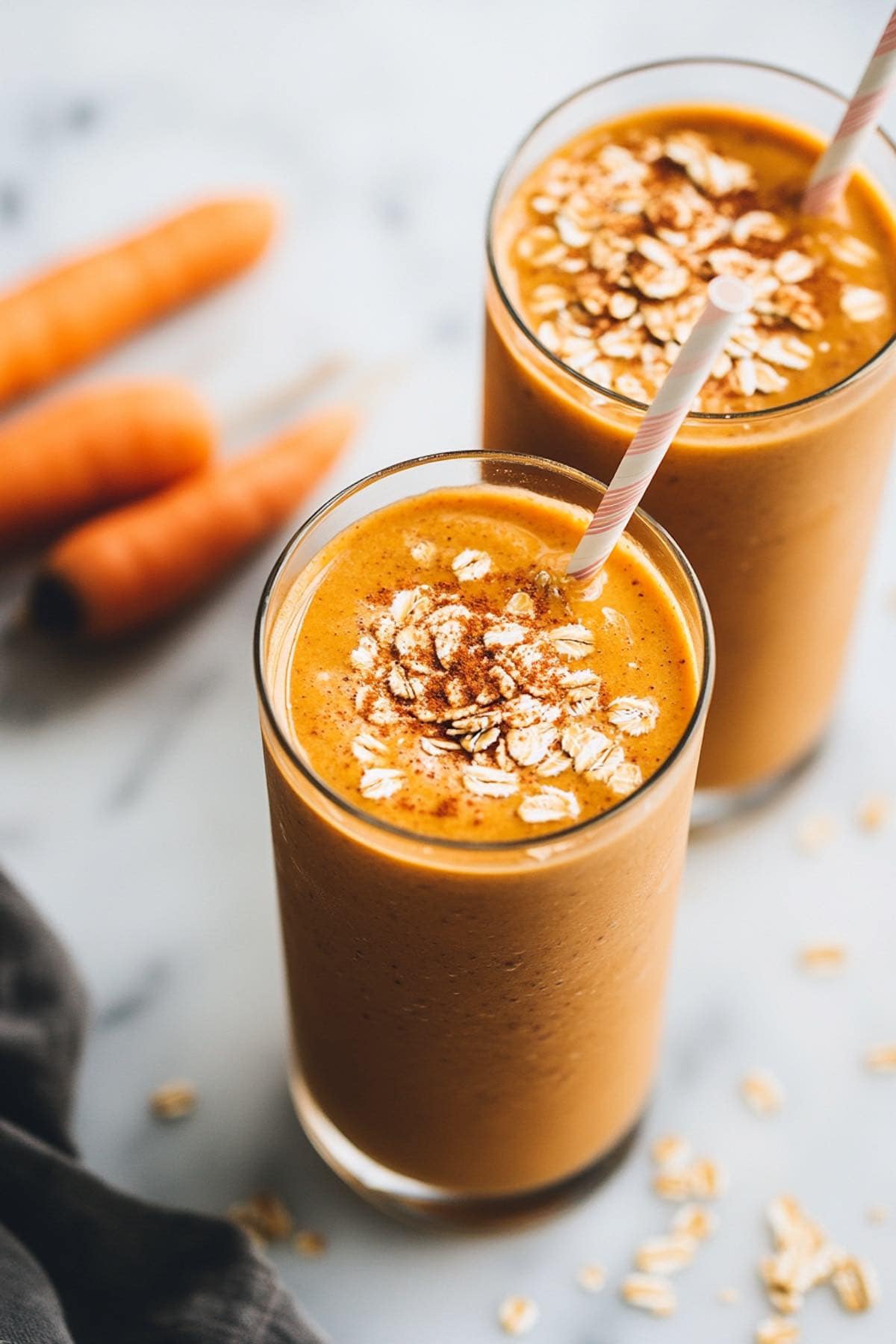 carrot smoothie.