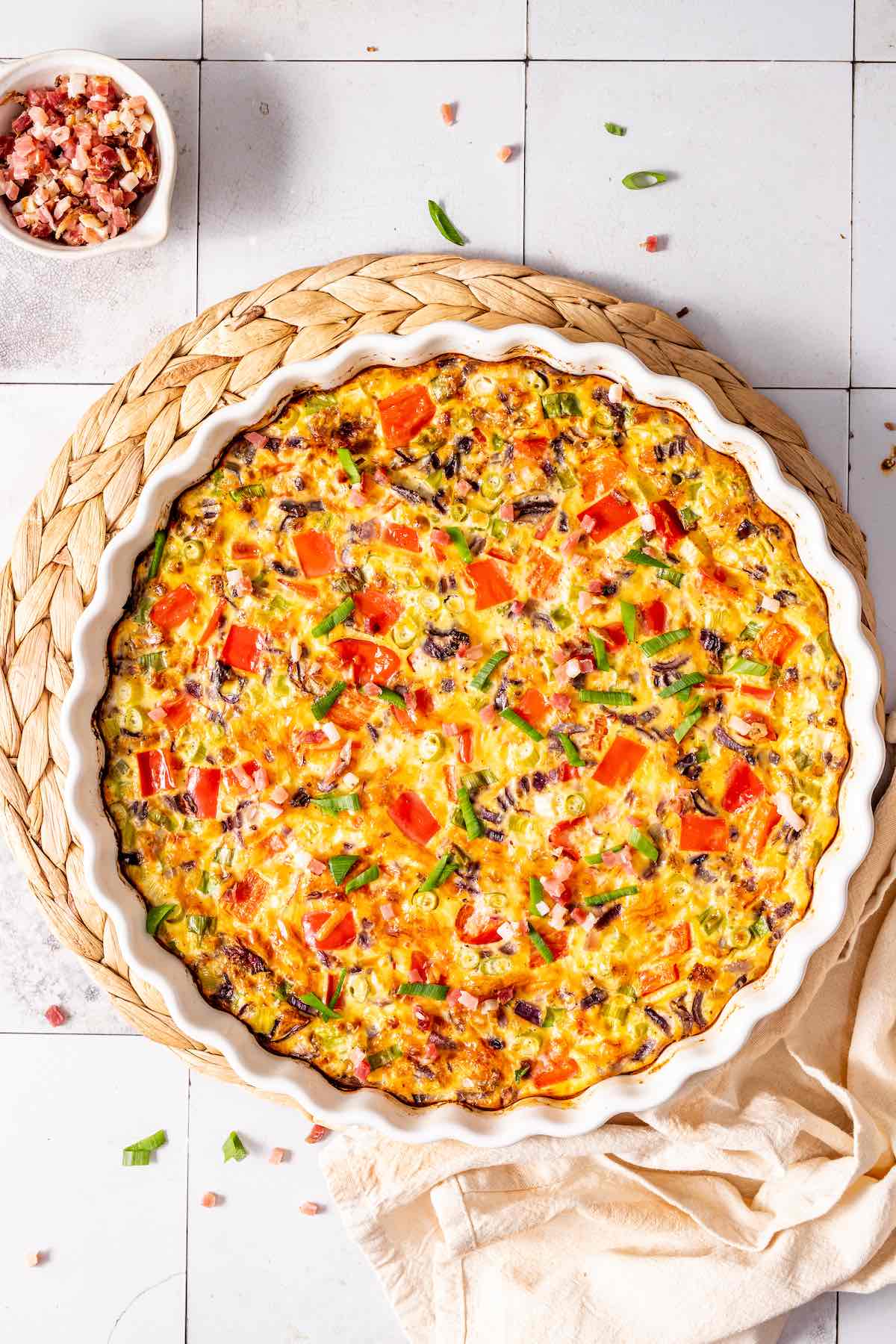 no crust quiche.