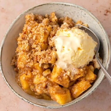 healthy apple crisp recipe.