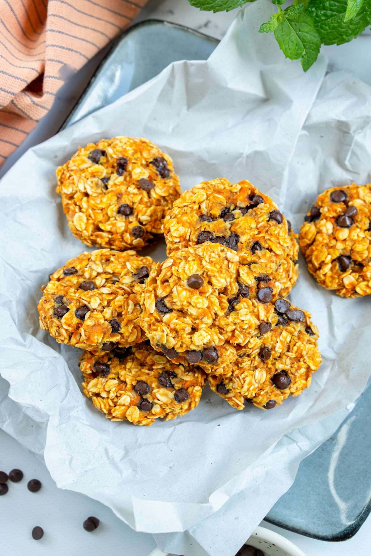 3 ingredient pumpkin cookies.