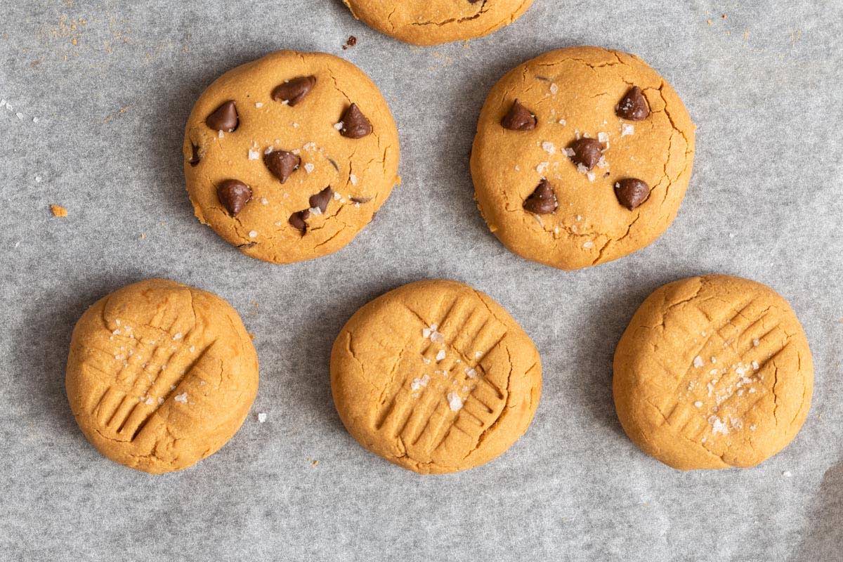 baked biscoff cookies.