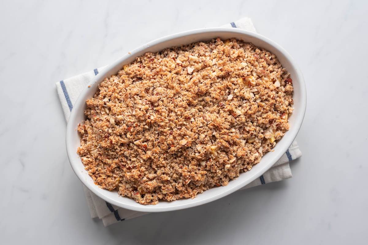 pre-baked apple crisp.