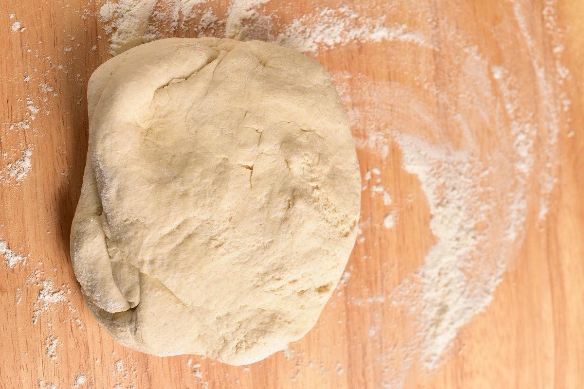 kneaded dough.