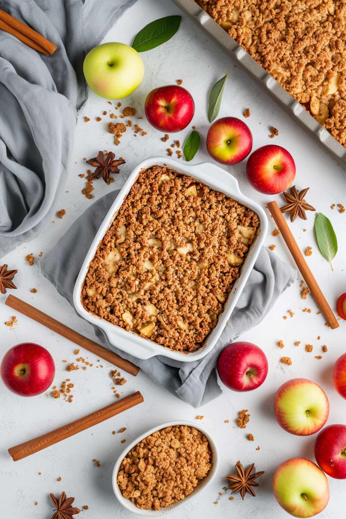 grain free apple crisp.