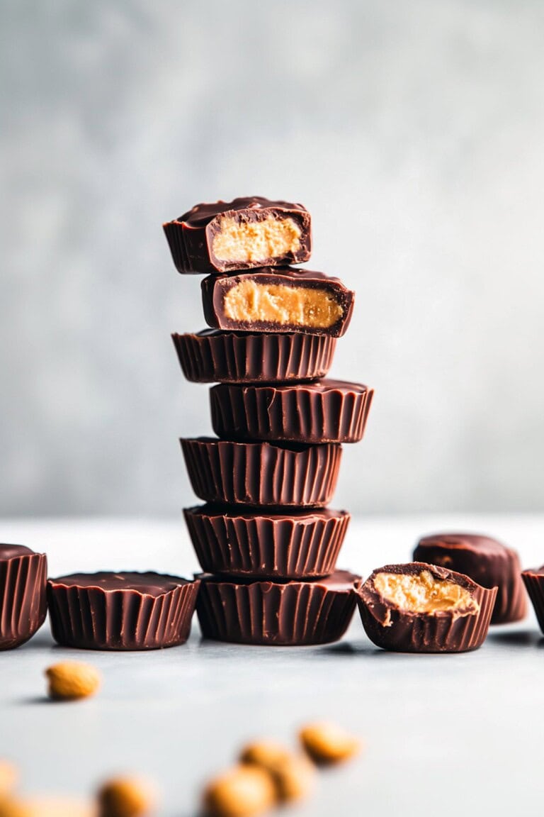 3-Ingredient Keto Peanut Butter Cups - The Big Man's World