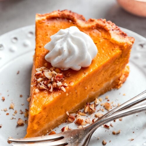 Keto Pumpkin Pie {like the real thing} - The Big Man's World