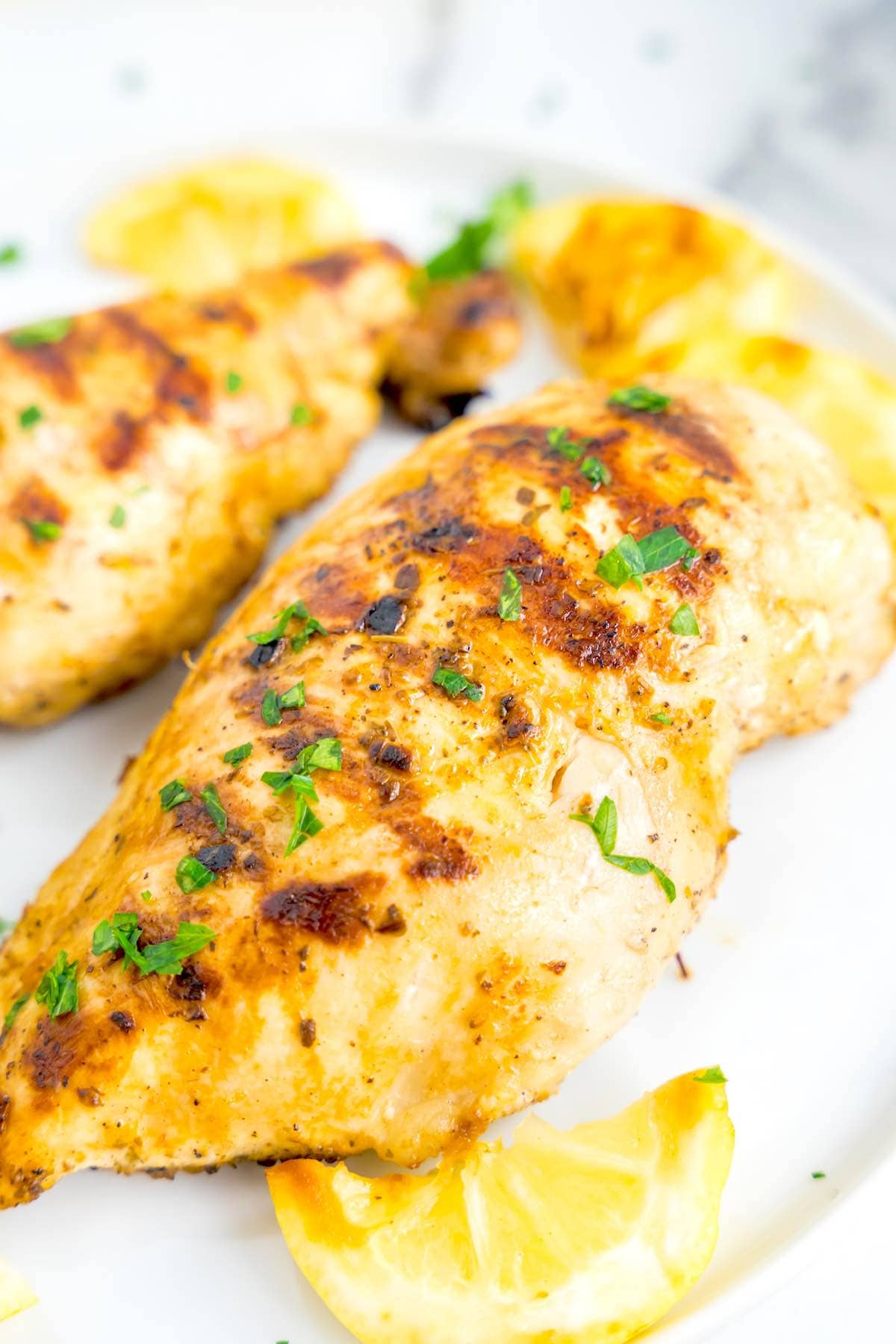 Greek chicken.