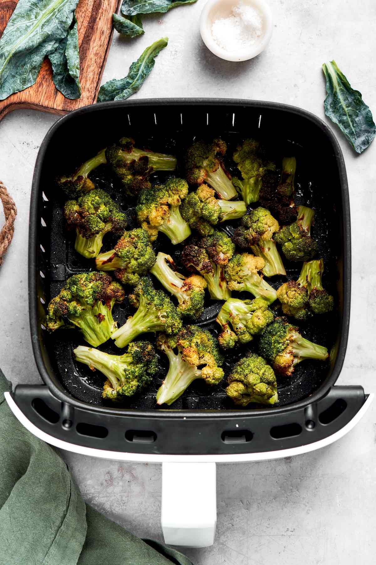 broccoli in the air fryer.