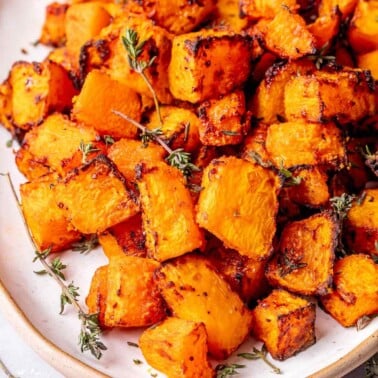 air fryer butternut squash recipe.