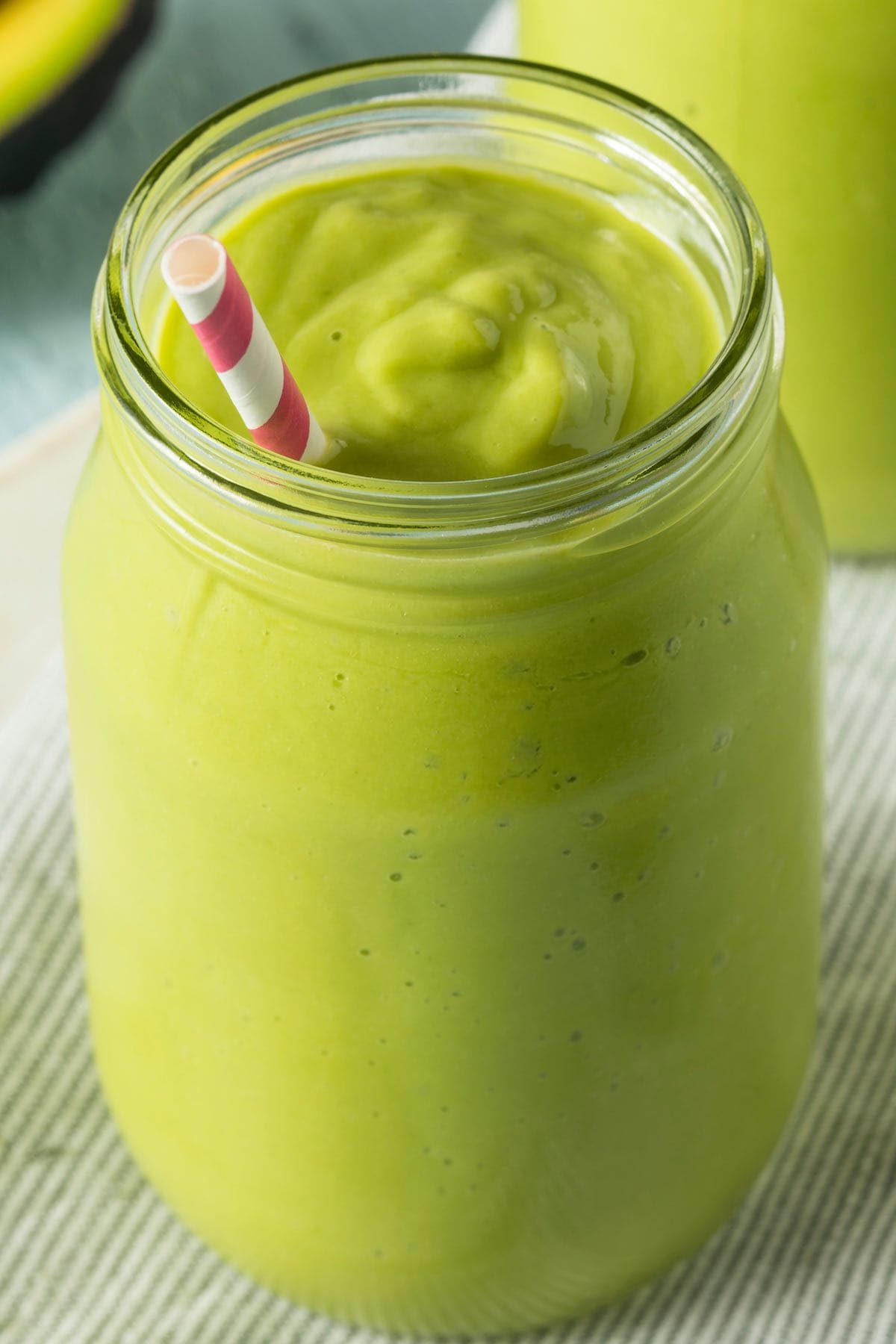 smoothie with avocado.