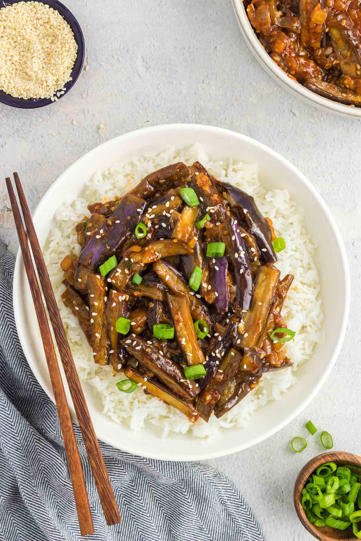 Chinese eggplant.