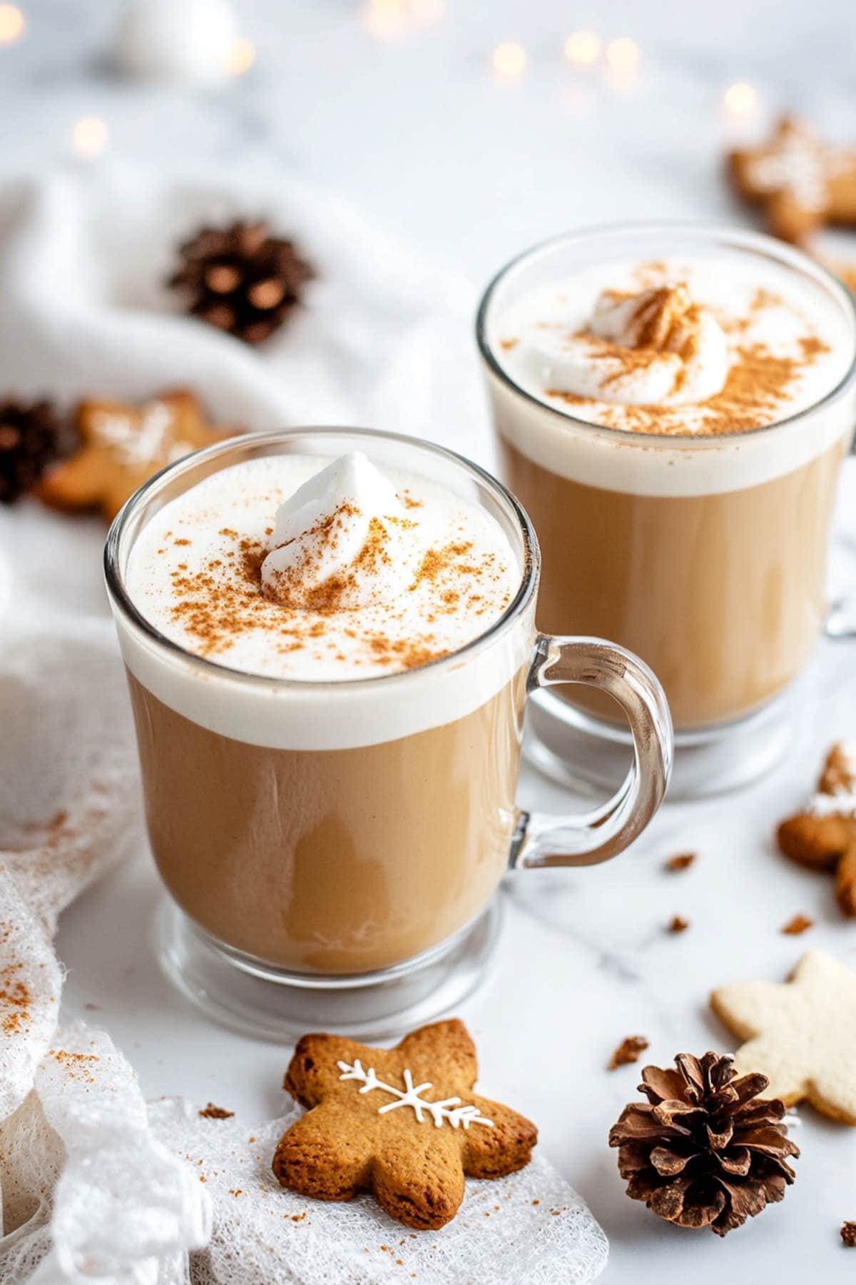 gingerbread latte Starbucks.