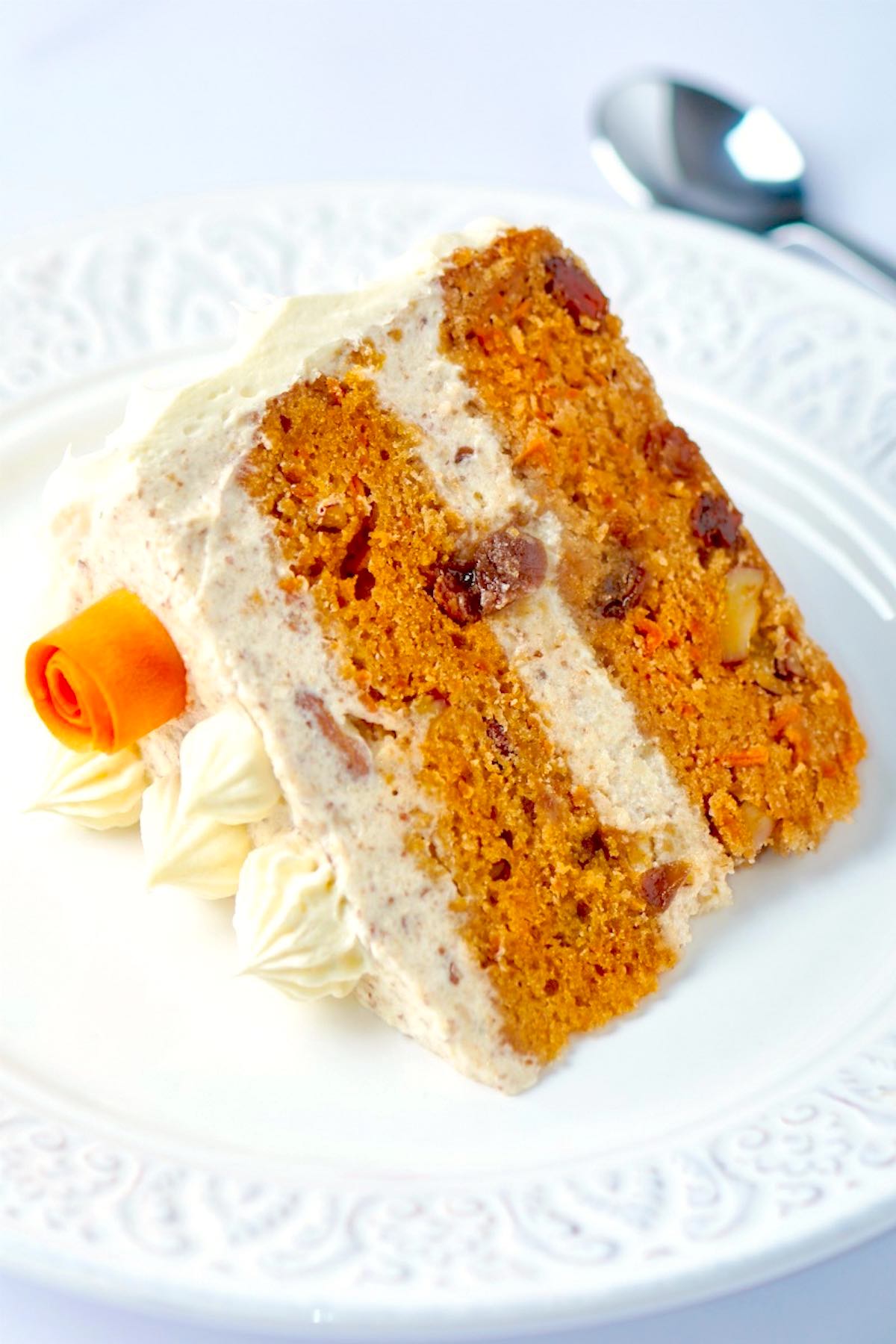 healthy carrot cake.