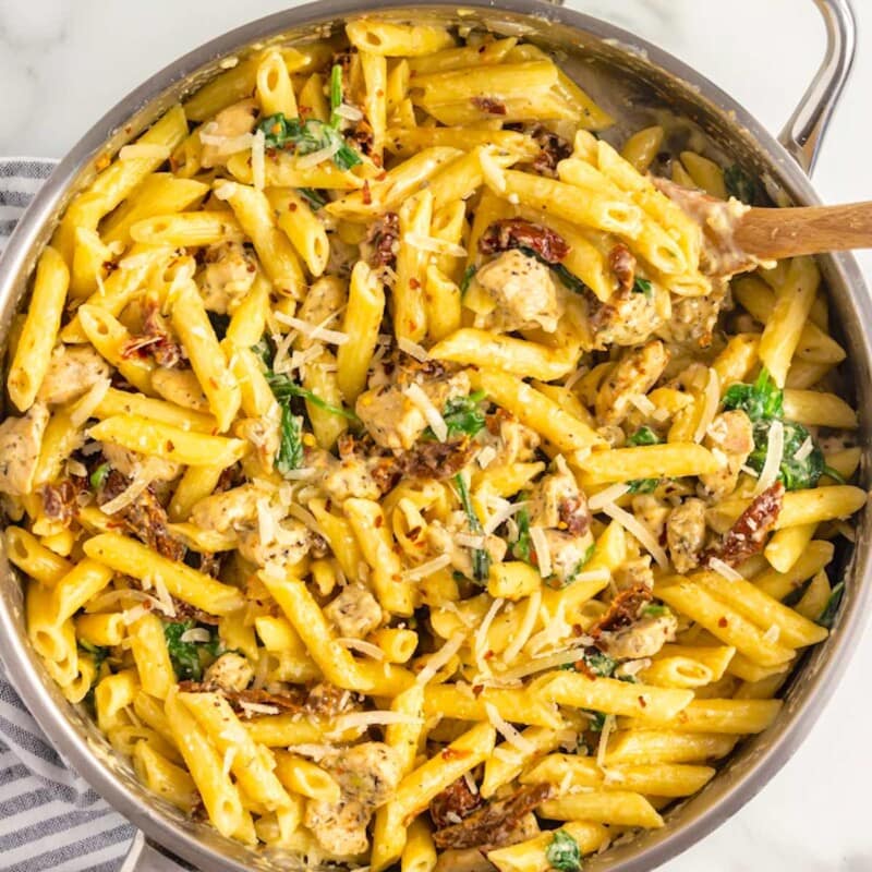 Healthy One Pot Pasta Recipe {15 Minutes} - The Big Man's World