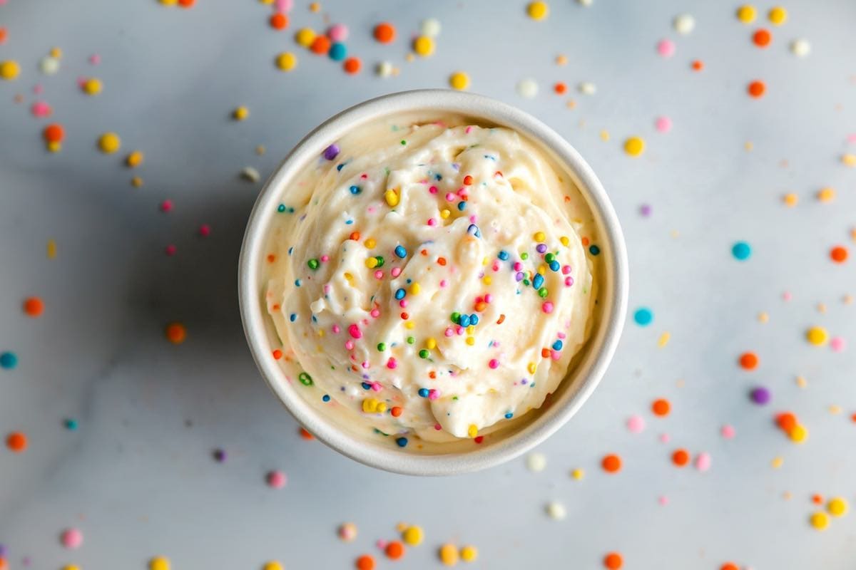 served funfetti dip.