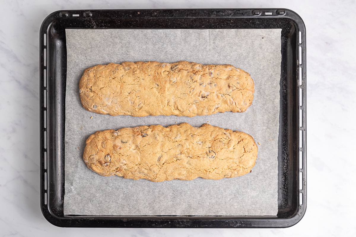 baked logs of dough.