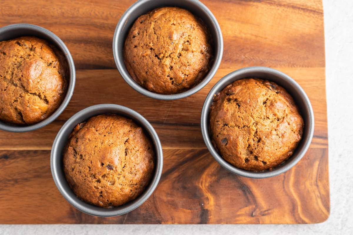 baked puddings without topping.