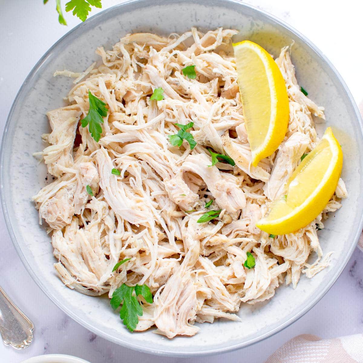 instant pot shredded chicken recipe.